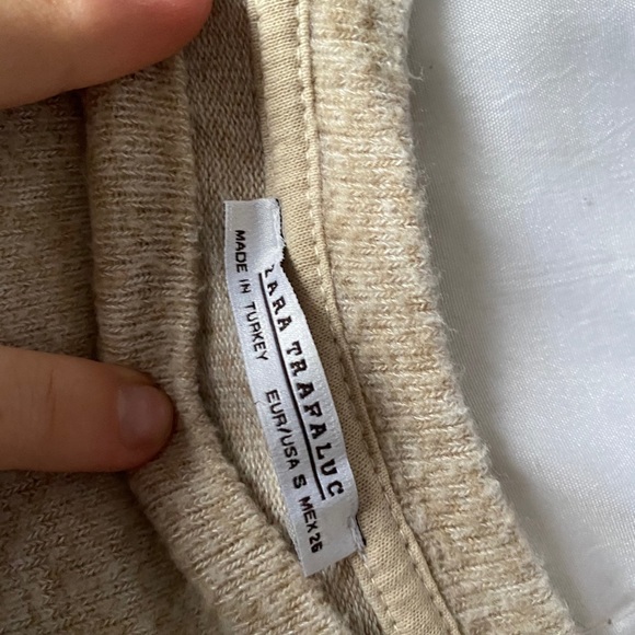 Oversized soft cotton/wollen sweater - Picture 2 of 2